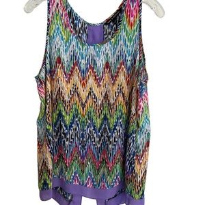 Zac & Rachel ZigZag Tunic-NWOT
